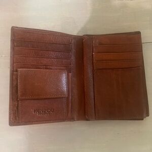 Kenzo Tan Leather Wallet